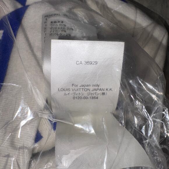 Louis Vuitton Signature Chunky Stripes Hoodie Pullover 1AAWRQ NWT Sold out Rare - Picture 13 of 13